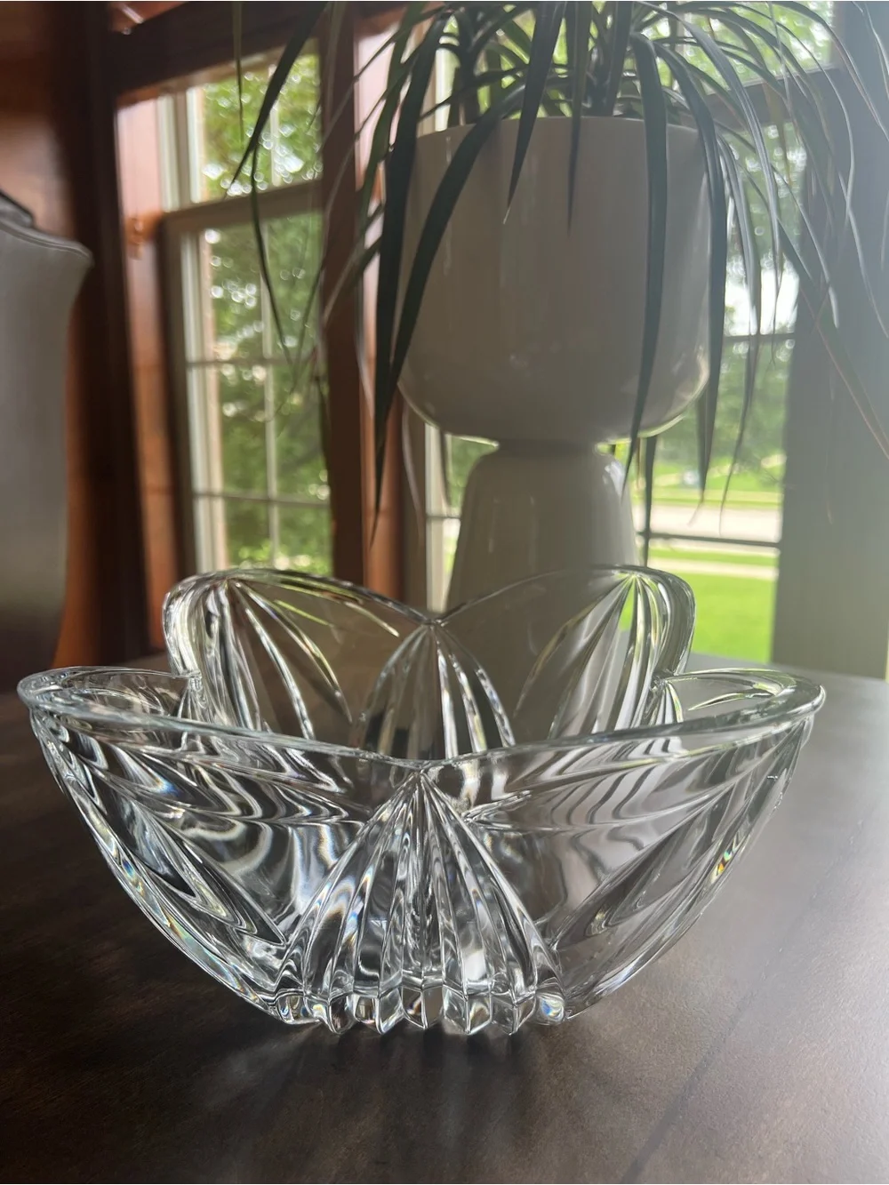 Mikasa Bowl Crystal Glass Lead Free Home Decor